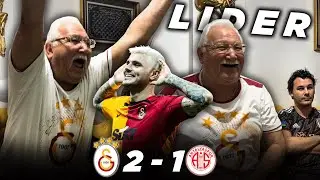 LİDERLİK DEVAM MÜMTAZREİS MUTLU GALATASARAY 2-1 ANTALYASPOR 