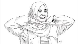 CARA BUAT LINE ART @ArafahRianti1