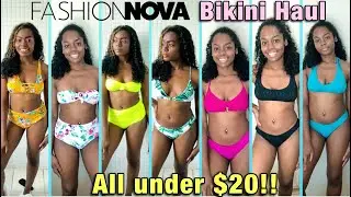 FASHION NOVA SWIMSUIT HAUL 2021 | BIKINIS UNDER $20 SUMMER 2021
