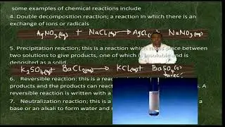 SOME EXAMPLES OF CHEMICAL EQUATIONS #education #prepareforexam #science