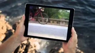Mocup Rocky Cliff Waves Real Video Mockup iPad After Effects Template