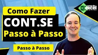 Função CONT SE no Excel PASSO A PASSO | 3 Exemplos Práticos