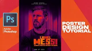 Learn how to create stunning sports posters with this step-by-step Photoshop tutorial!