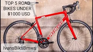 Top 5 Five Best Road Bikes Under  $1000 USD NOT £ / € in 2020/2021/2022