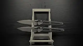 Кастомные Maxace Heron-K в обработке blackwash для заказчика и для себя