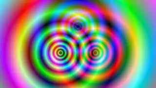 RGB circular waves