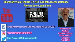 User Login Form in Project C#.NET Windows Forms Application