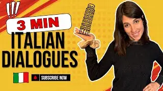 Speak Italian in 3 Minutes! Role-Play Practice
