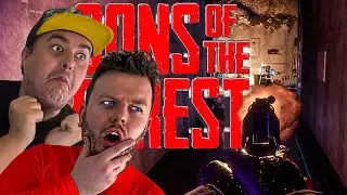 Daz & Dave Explore the Bunker - Sons of The Forest