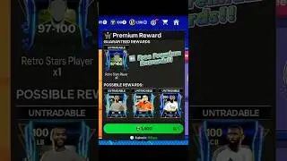 Retro Stars FREE Premium Rewards 🔥  #fcmobile #shorts