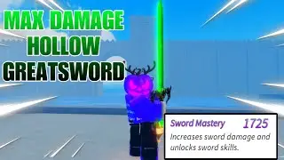 [GPO] MAX Damage Hollow Greatsword!
