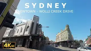 Driving To Sydney Inner Suburbs – Newtown From Wolli Creek NSW | 4K ASMR POV Drive