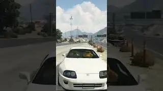 speed test of supra and technogamer's lamborghni sian !| without mods!  #gtatechnogamerz
