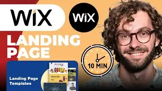 Landing Page on Wix in 10min - How To Create Landing Page on Wix Complete Tutorial