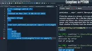 Exception in Python | Python Try & Except | Python Error Handling | Python Exceptions