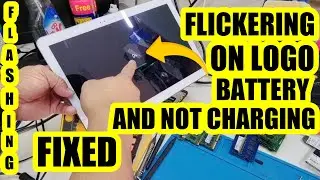 How to fix samsung tablet battery icon flashing when charging 