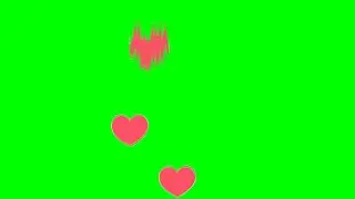 Flying Hearts 2 Green Screen Effects