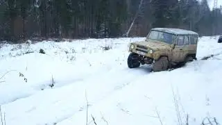 УАЗ V8. Первая покатушка