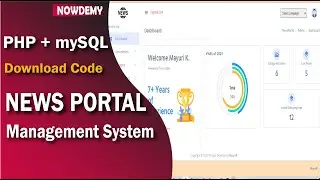 Online News Portal Website Project in PHP MySQL | Free Download Source Code