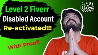 How to reactivate disabled fiverr account | Fiverr account disabled | How to recover fiverr account