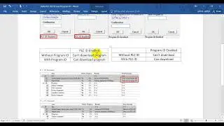 Delta PLC PLC ID and Program ID