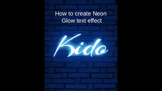 Photopea Tutorial: Create Stunning Neon Glow Text Effect 