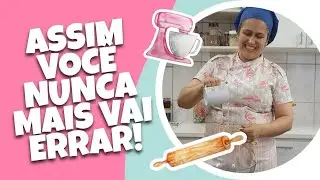 O bolo perfeito se faz assim!