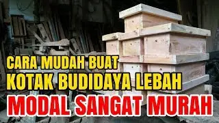 CARA MUDAH MEMBUAT KOTAK LEBAH MADU