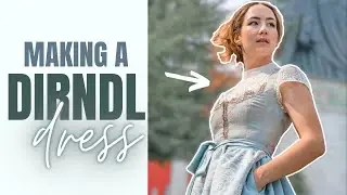 MAKING A DIRNDL for OKTOBERFEST - THISISKACHI DIY