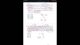 ACTMath20 Must Knows 6-10