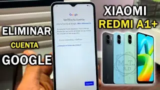Remove Google account Xiaomi Redmi A1⎪Redmi A1+ Android 12 without PC⎪FRP bypass Xiaomi Redmi A1