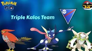 Triple Kalos team *Dominates* the open great league! (Pokémon Go Battle League Pvp)