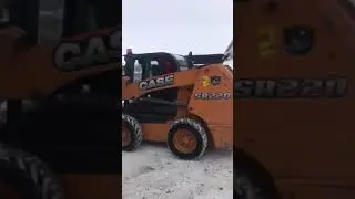 Камаз 65115!!! Грузимся на бобкате