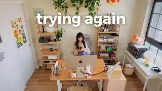 Finding My Ideal Studio Setup 🌱 using Feng Shui to Boost Creativity | Small Business Diaries