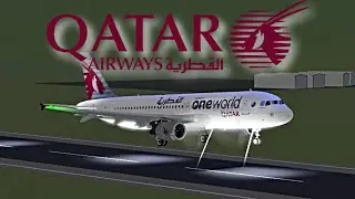 ROBLOX Qatar Airways Airbus A320 Flight!