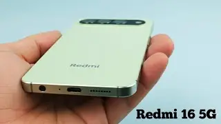 Redmi 16 5G - Snapdragon 6s Gen5, 7500mAh Battery,120Hz Refresh Rate,10GB RAM,1000MP Camera/Redmi 15