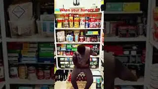 When your hungry at night and realize you have a bunch of snacks: