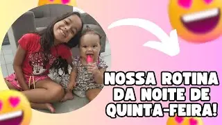 ROTINA DA NOITE  DA MELISSA E DA LORENNA / ROTINA DAS IRMÃS #rotinadiária #rotinadanoite
