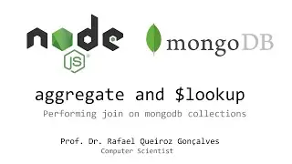 Node.js and mongoDb - The $lookup operator: Performing join on mongodb collections.