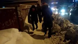 Томск, САХ не чистит тротуары от снега