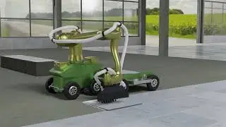 Floor It - 3D illustration for a patent