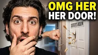 Sister's Door Got DESTROYED - Funny Prank Gone Wrong