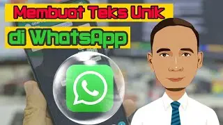 Cara membuat teks unik di whatsapp