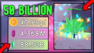 HOW TO GET 50 *BILLION* SHARDS in ANIME FIGHTING SIMULATOR!