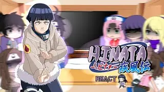Naruto friends react to the HINATA HYUGA  4/? ( ships from the anime  )  2X speed!