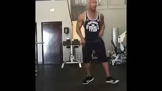 The Dancing Dwayne Johnson-#therock #dwaynejohnson #dance #shorts #reels #wwe #yt #bodybuilder