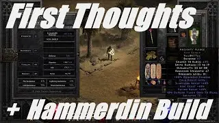 Diablo 2 Resurrected Early Access Beta Review + Paladin Hammerdin Build!