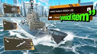 Australia's New Destroyer King? HMAS Hobart (DDGH 39) Honest Review & Modern Warships Damage Test