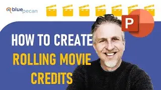 🎬How to Create Rolling Movie Credits in PowerPoint | Vertical Scrolling Text🎬