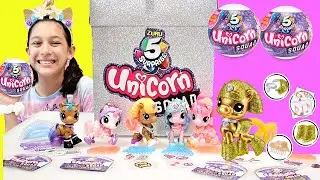 NEW From ZURU | 5 Surprise Unicorn Squad | Sassy Unicorn Collectible Toy